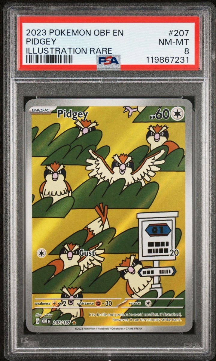 Pidgey 207/197 SV03: Obsidian Flames Holo for sale online | eBay