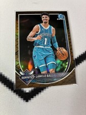 2025-26 Bowman Lamelo Ball Chrome Reptilian Refractor Hornets