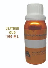 Anfar Leather Oud Concentrated Perfume Oil 100 ml Attar/Ittar Oil