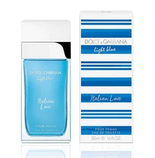 Dolce & Gabbana Light Blue Italian Love Pour Femme 50ml / 1.6 oz EDT Spray Rare