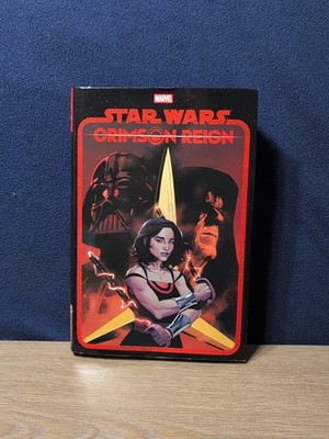 2025 Marvel Star Wars Crimson Reign Omnibus Leinil Yu Hardcover Dust Jacket
