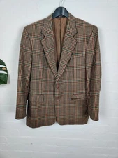 Daks check tartan blazer - Oversized