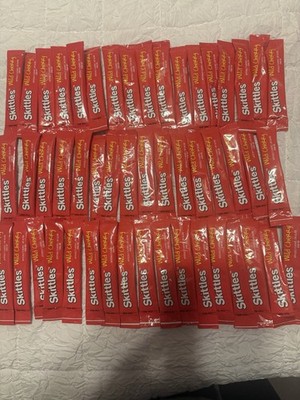 50 - Skittles Drink Mix To Go! WILD CHERRY Singles Sugar Free!