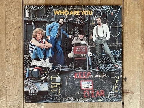 The Who: Who Are You vinyl LP G+ 1978 MCA Records MCA-3050 Daltrey Townshend
