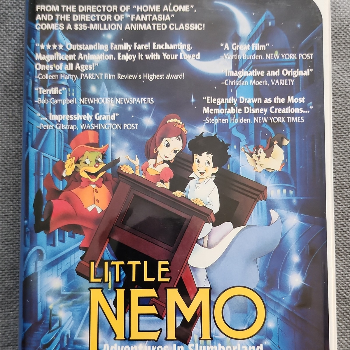 Hemdale Home Video VHS Little Nemo Adventures in Slumberland NTSC