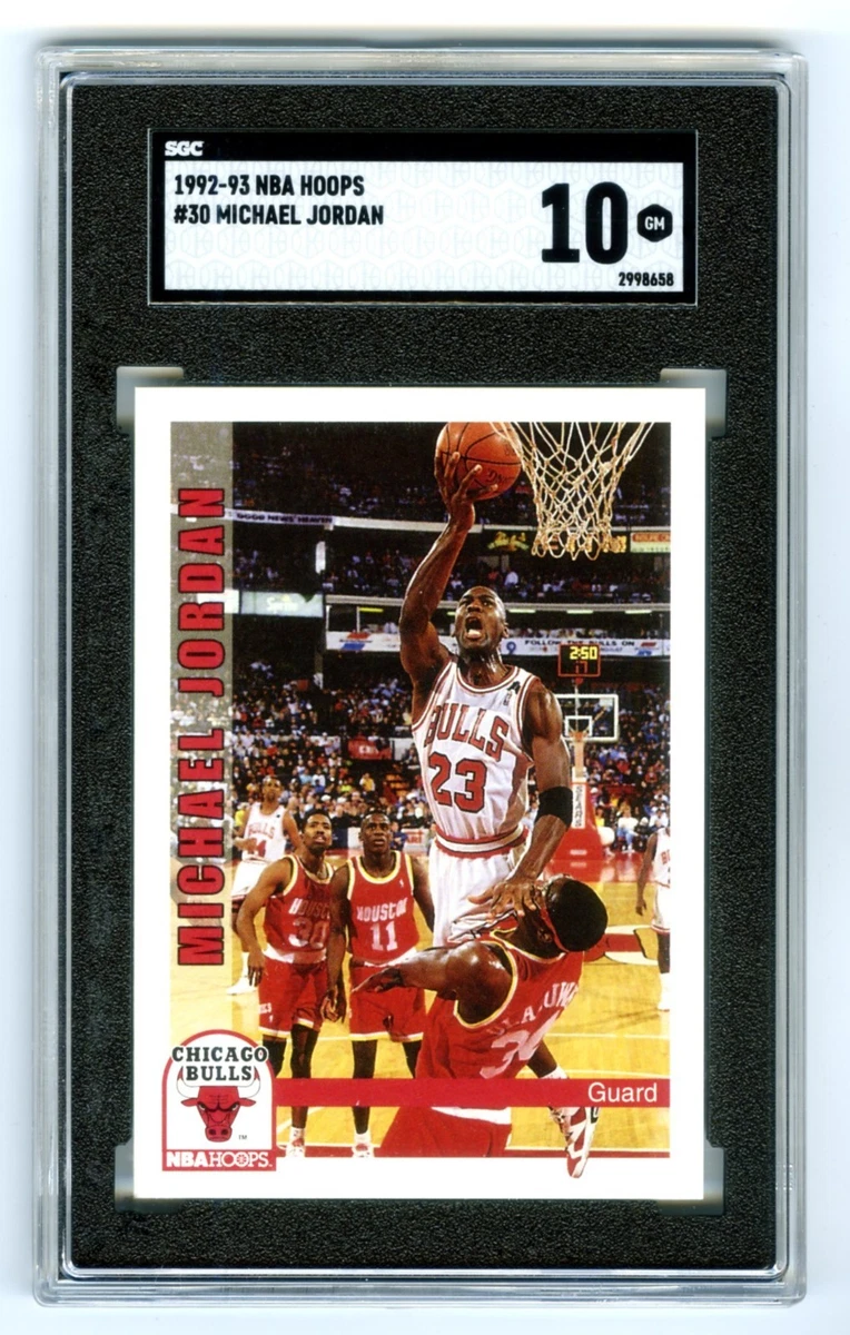 Michael Jordan Basketball Grade 10 1992-93 Season Sports Trading