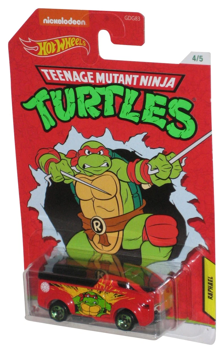 Teenage Mutant Ninja Turtles Raphael The Vanster (2020) Hot Wheels TMNT Red Car