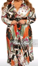 Chic And Curvy Button Down Dress Size 3x