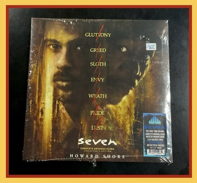 Seven OST By Howard Shore 2xLP On Blue & Green Vinyl David Fincher Brad Pitt