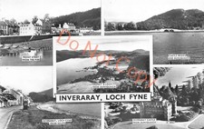 Inveraray Argyll Loch Fyne Multiview RP Postcard (D401)