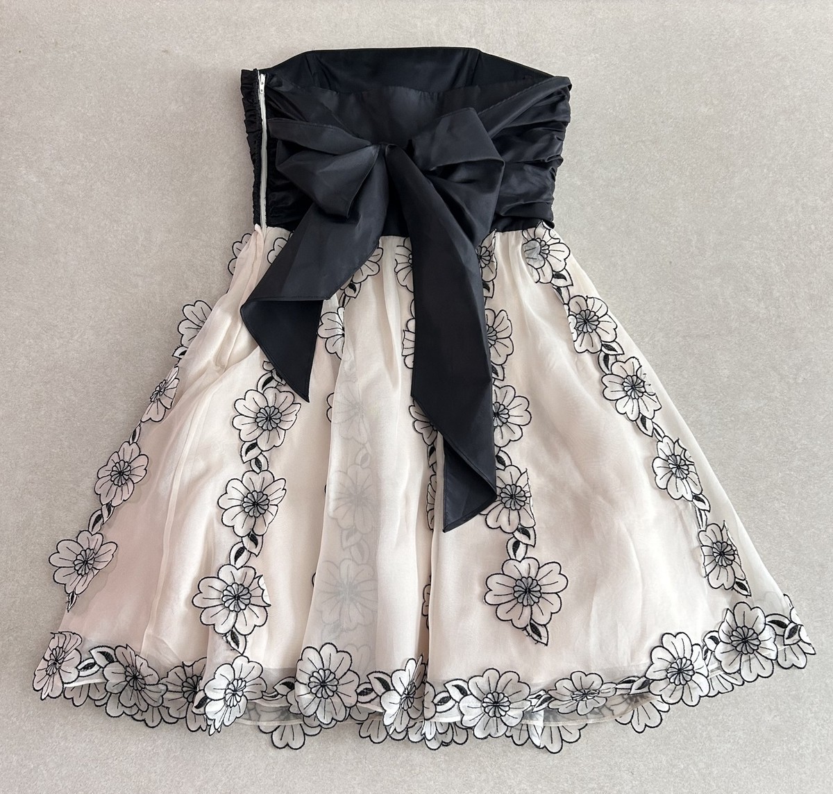 betsey johnson evening afternoon cloud dress BETSEYS TIERED TULLE DRESS CREAM Mini Formal Women's Dress – Betsey Johnson main image 1