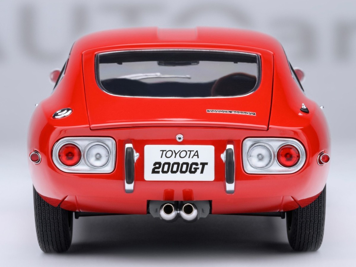 1967 TOYOTA 2000GT RHD RED 1/18 MODEL CAR BY AUTOART 79547 | eBay