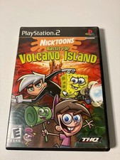 Nicktoons Battle for Volcano Island (Sony PlayStation 2, PS2) CIB Tested