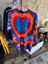 Vintage Single Stitch Oneita Power-T Shirt Tie Dye Men s Size XL 90s
