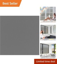 Static Cling Frosted Glass Window Film for Privacy and UV Protection