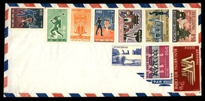 Mayfairstamps Vietnam mixed franking air mail Cover cca_39301
