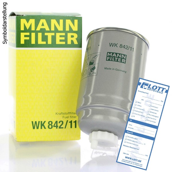 Mann-Filter Kraftstofffilter Spritfilter Kraftstoffilter WK 8191-image