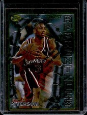 1996-97 Topps Finest Allen Iverson RC Bronze #69 76ers Rookie