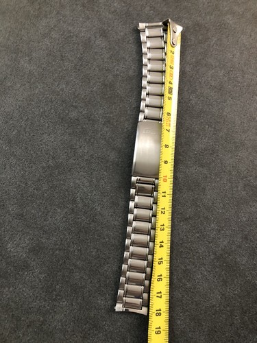 ✅ Correa pulsera reloj Lotus 19 mm acero Excelente Estado - Picture 11 of 14