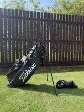 Image of New Titleist Players S4 Black Golf Stand Bag / 4 Way Divider Excellent Condition