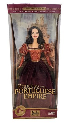 BARBIE 12'' Dolls of The World Collector Edition PRINCESS OF PORTUGUESE EMPIRE