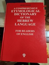 A Comprehensive Etymological Dictionary of th...