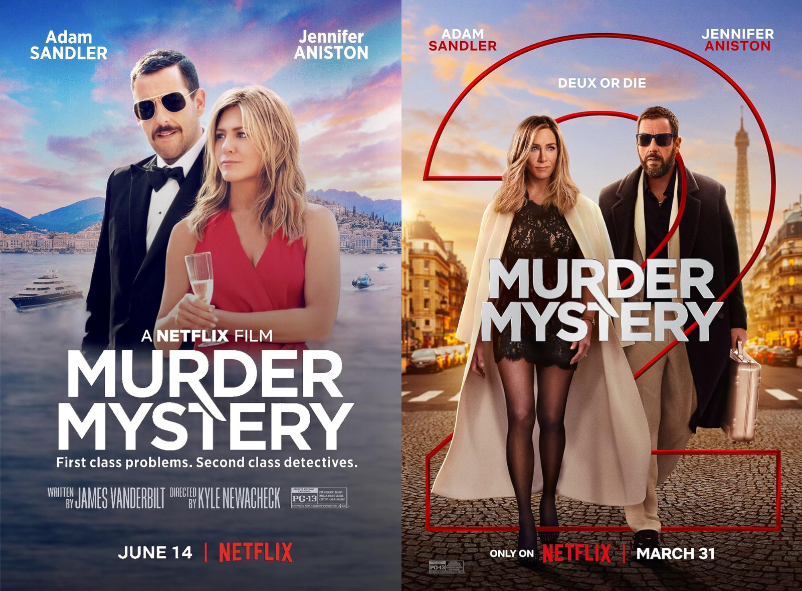 murder mystery 1 & 2 collection ( DVD ) 2024 Region free