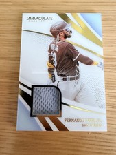 2021 Immaculate Baseball M-FT Fernando Tatis Jr Patch /49 San Diego Padres