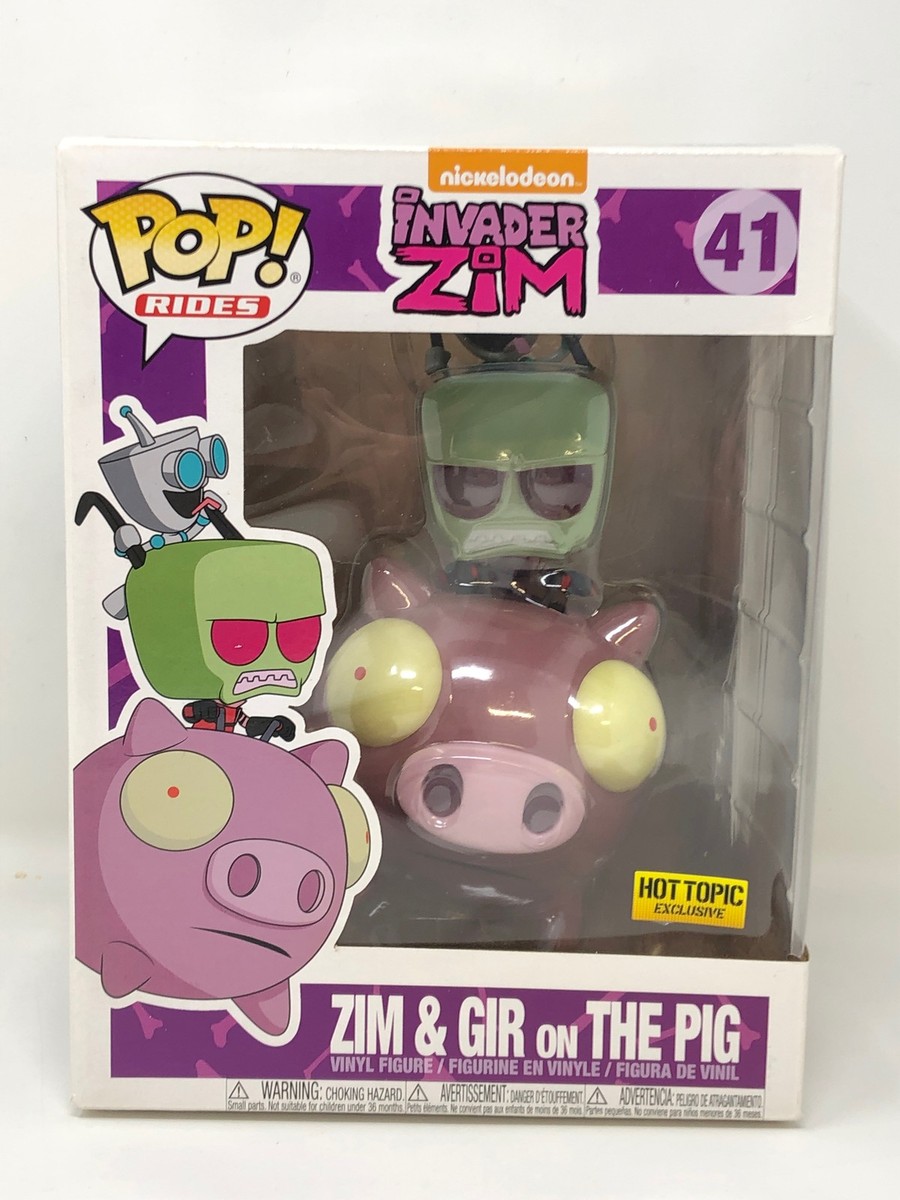 Funko Pop! Rides: Nickelodeon - Zim (on Pig) - Hot Topic