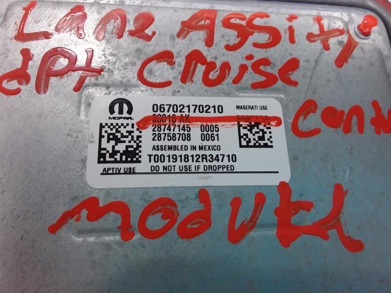 2023 MASERATI GRECALE Lane Keep Control Module OEM Part Number 670217021