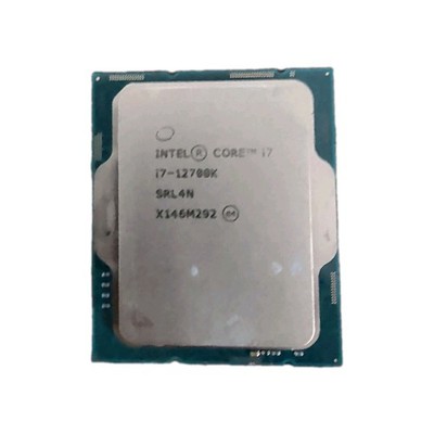 Intel Core i7-12700K 3.6 GHz 12-Core LGA 1700 12th Gen Desktop Processor