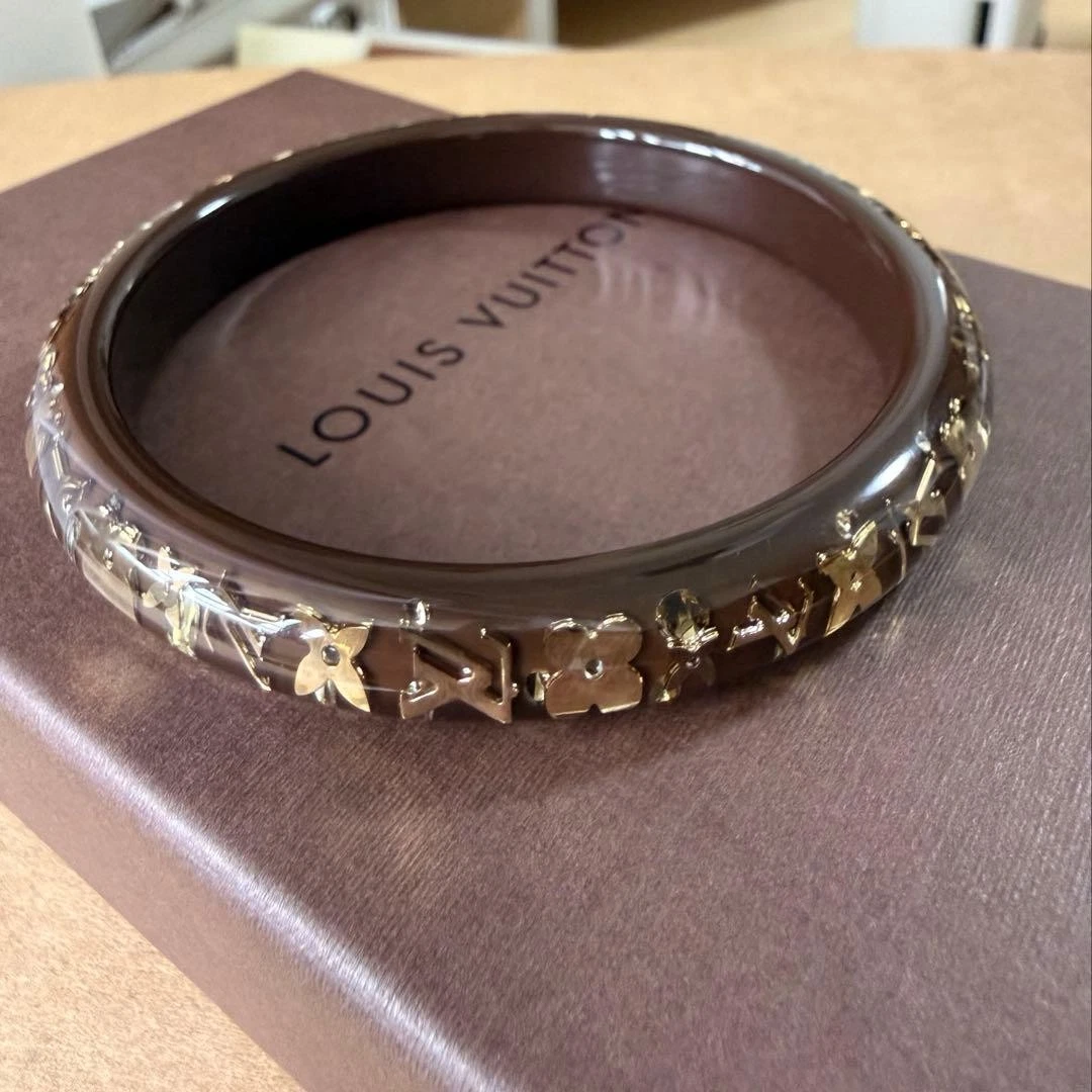 Louis Vuitton Bangle Brown Fashion Bracelets for sale | eBay