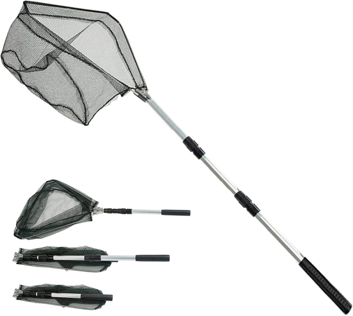 Retino Da Pesca A Mosca Per Trote Con Manico In Legno – Guadino Leggero 35x17x25 Cm, Sicuro Per Cattura E Rilascio, Per Fiumi E Torrenti