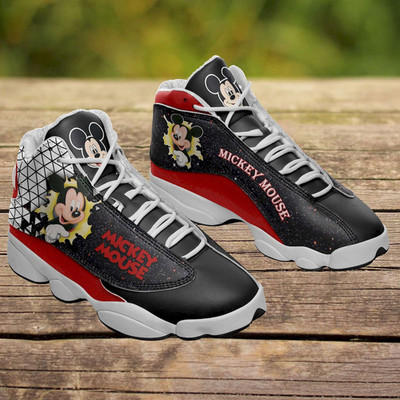 Cartoon Gift Idea Mickey Mouse Print J13 shoes, Perfect Gift Ideas