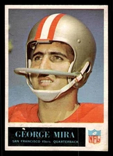 1965 Philadelphia George Mira #179 - San Francisco 49ers