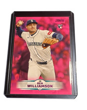 Topps 2025 Stadium Club Ben Williamson Rookie Pink #163 Seattle Mariners