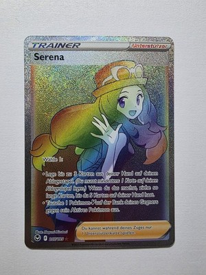 Pokemon Serena 207/195  Silberne Sturmwinde Boosterfrisch Deutsch