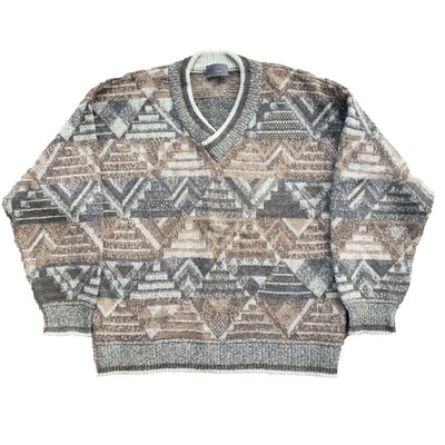 Vintage Wool Mohair Sweater Men's GR 52 / US XL  Bogner
