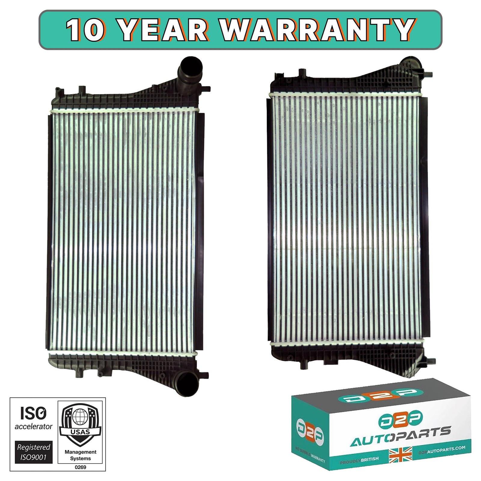 INTERCOOLER FOR AUDI A3 TT SEAT ALTEA LEON SKODA SUPERB OCTAVIA 1.6 2.0 TDI