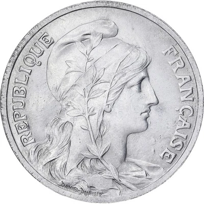 Monnaie, France, Dupuis, 10 Centimes, 1908, ESSAI, SPL, Aluminium, Gadoury:34.10 - Photo 1/2
