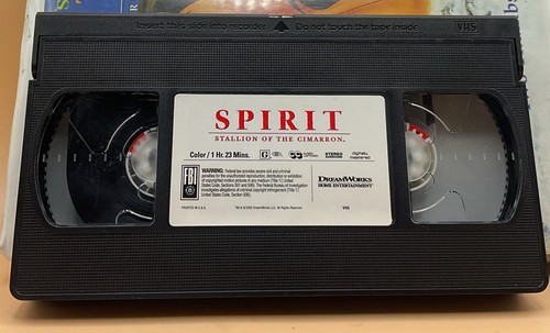 Spirit: Stallion of the Cimarron VHS 2002 Clamshell **Buy 2 Get 1 Free** - Picture 3 of 3