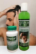Set Capilar Plus Tratamiento Capilar Biorganico Shampoo & Capsulas hair loss 