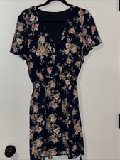 As U Wish  Floral dress with tie