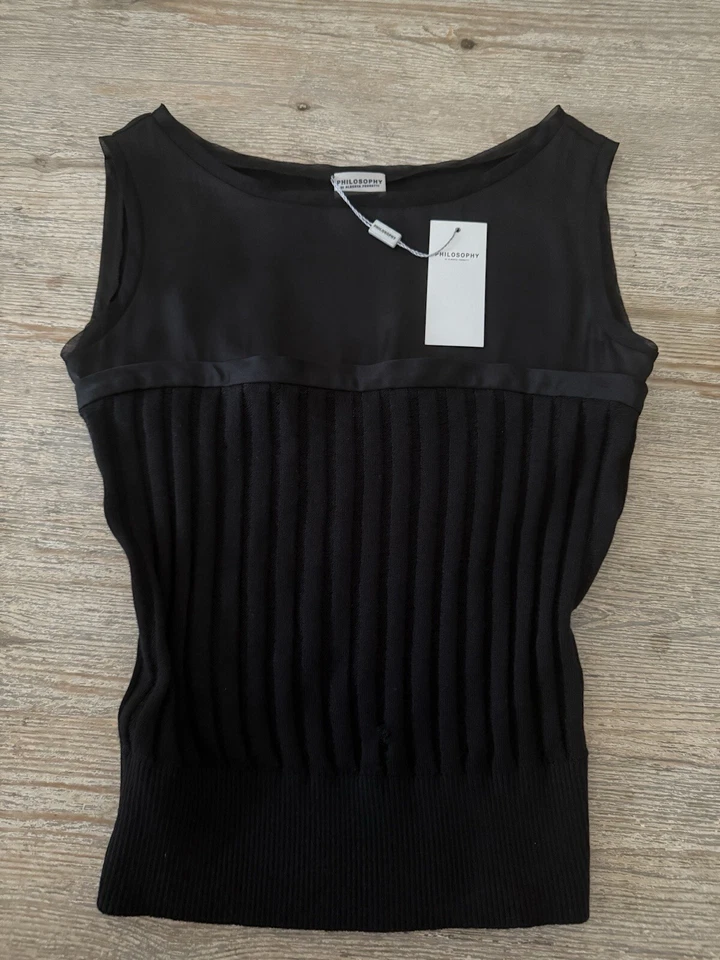 Top Philosophy di Alberta Ferretti NUEVO TALLA IT40/UK8 Foto 3 de 4