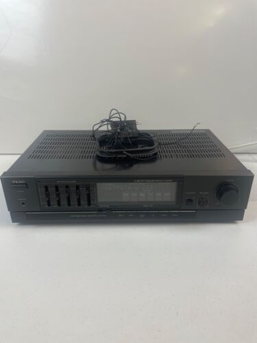 Vintage TEAC Stereo Amplifier w/ Equalizer A-880 Made in Japan Tested Working