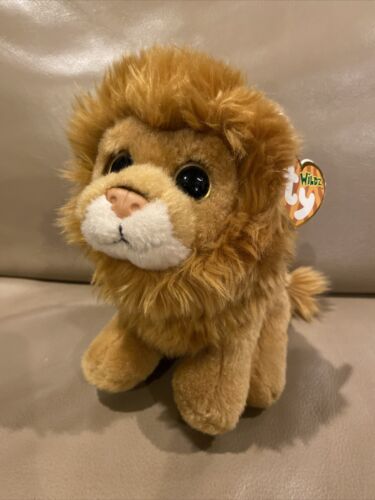 Ty WILDZ 8" KINGSTON LION 2012 Plush