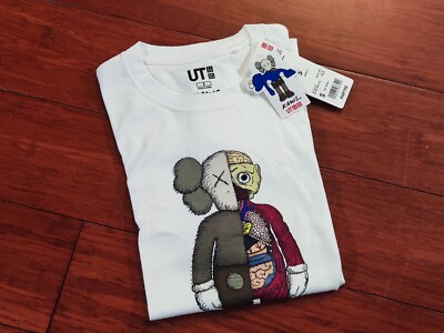 Kaws x Uniqlo Summer 2019 Flayed Companion Half Body US Size S