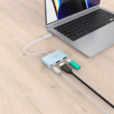 j5create JCA379EC-N Umweltfreundlicher USB-C -zu-HDMI - & USB -Anschluss Ty