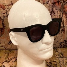 Quay Australia After Hours 125 Matte Black Sunglasses Polarized CAT.3 Lenses