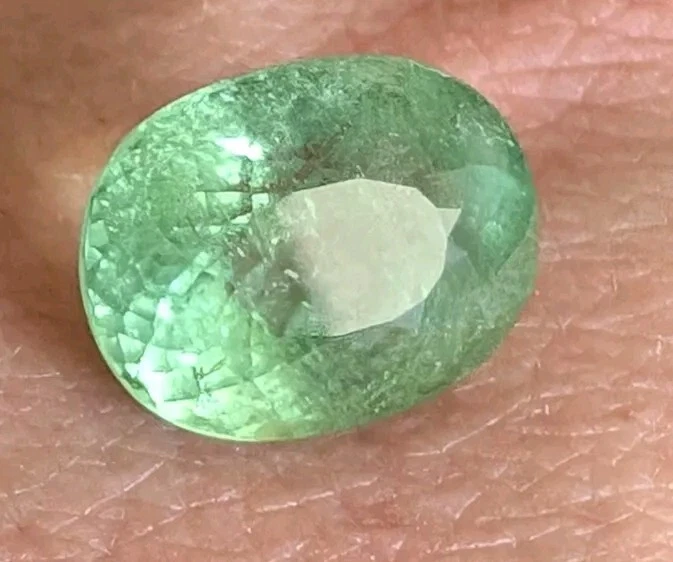 11.16 ct. Paraiba Turmalin Edelstein Oval Schliff Schmuck - Bild 2 von 4